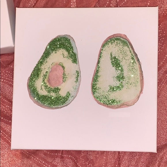 PEACH & AVOCADOS CANVAS - Picture 2 of 4